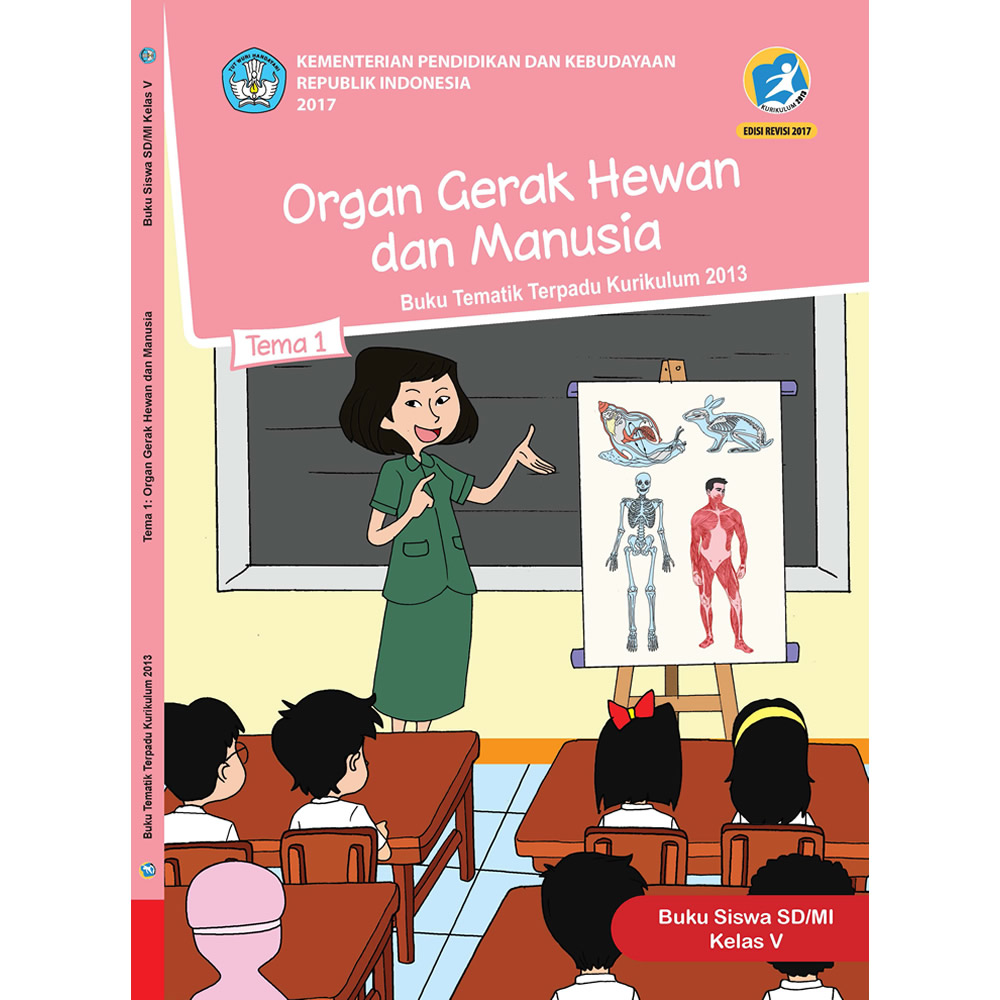 RPP Kelas 5 Tema 1 Subtema 1 Pembelajaran 5 Organ Gerak