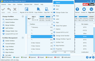 How To Extend C Drive Space (System Partition) In Windows 10