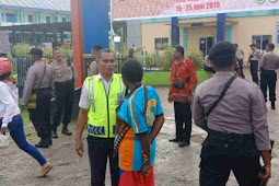 Polisi Amankan 20 Pelaku Aksi Unjuk Rasa saat Tes CPNS 2019 di Timika