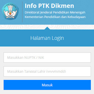 Sesuai isyarat Ditjen Guru dan Tenaga Kependidikan Untuk pengecekan data guru dari tingkat  Nih Cek Info PTK Dikmen