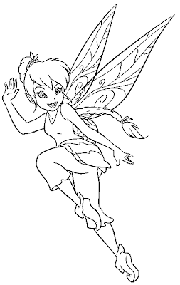 Fairy Coloring Pages on Fairy Coloring Pages