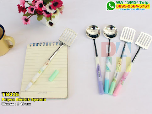 Pulpen Bentuk Spatula Souvenir Pernikahan