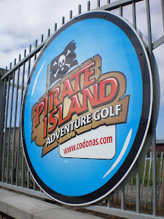 Pirate Island Adventure Golf at Codona's Amusement Park in Aberdeen