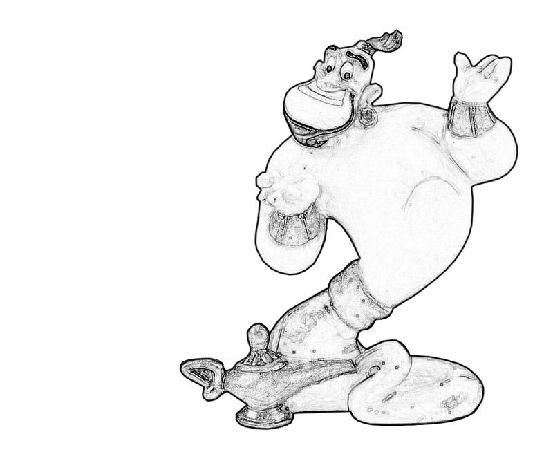 printable-genie-character_coloring-pages