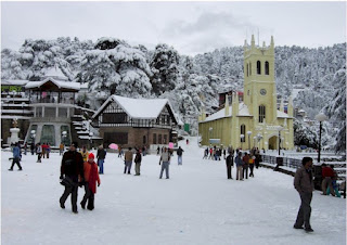 Snow Filled Shimla in Winter