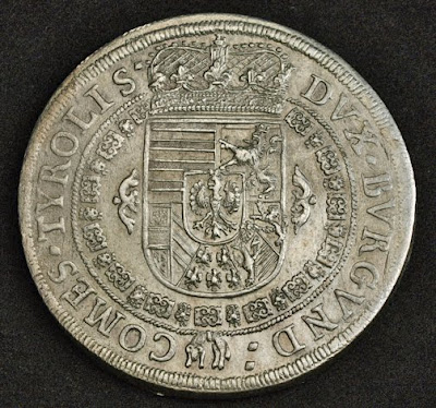 Holy Roman Empire Silver Thaler coin