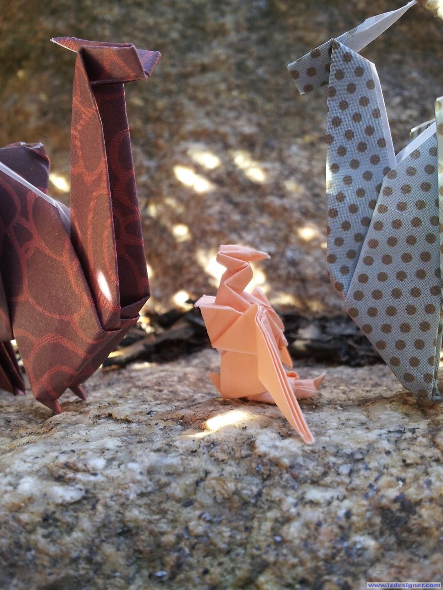 Các ví dụ tuyệt vời về Origami - Nghệ Thuật Gấp Giấy - izdesigner.com
