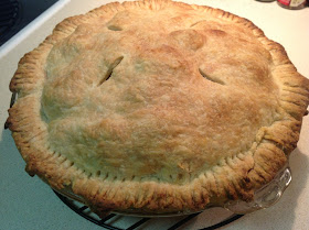 Apple pie with vodka crust
