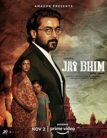 Jai Bhim (2021) HDRip Dual Audio [Hindi - Tamil] Movie Download - Mp4moviez