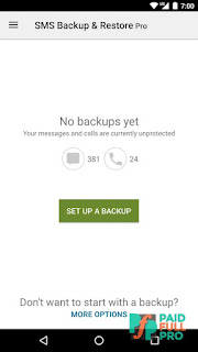 SMS Backup And Restore Pro Paid APK