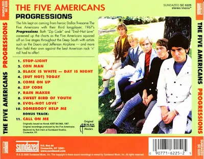 The-Five-Americans-album=Progressions-Back