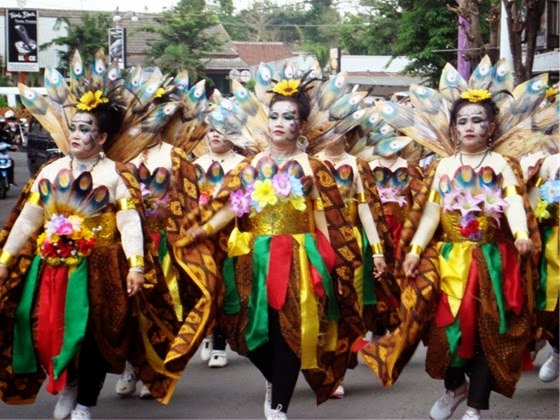  Kostum  Gerak  Jalan  Unik  Dan Lucu Indonesia Raya