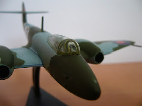 aviónes en miniatura segunda guerra mundial Italeri a escala 1:100 Meteor