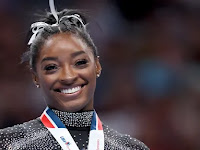 Simone Biles makes World Championships in gymnastics for sixth time.