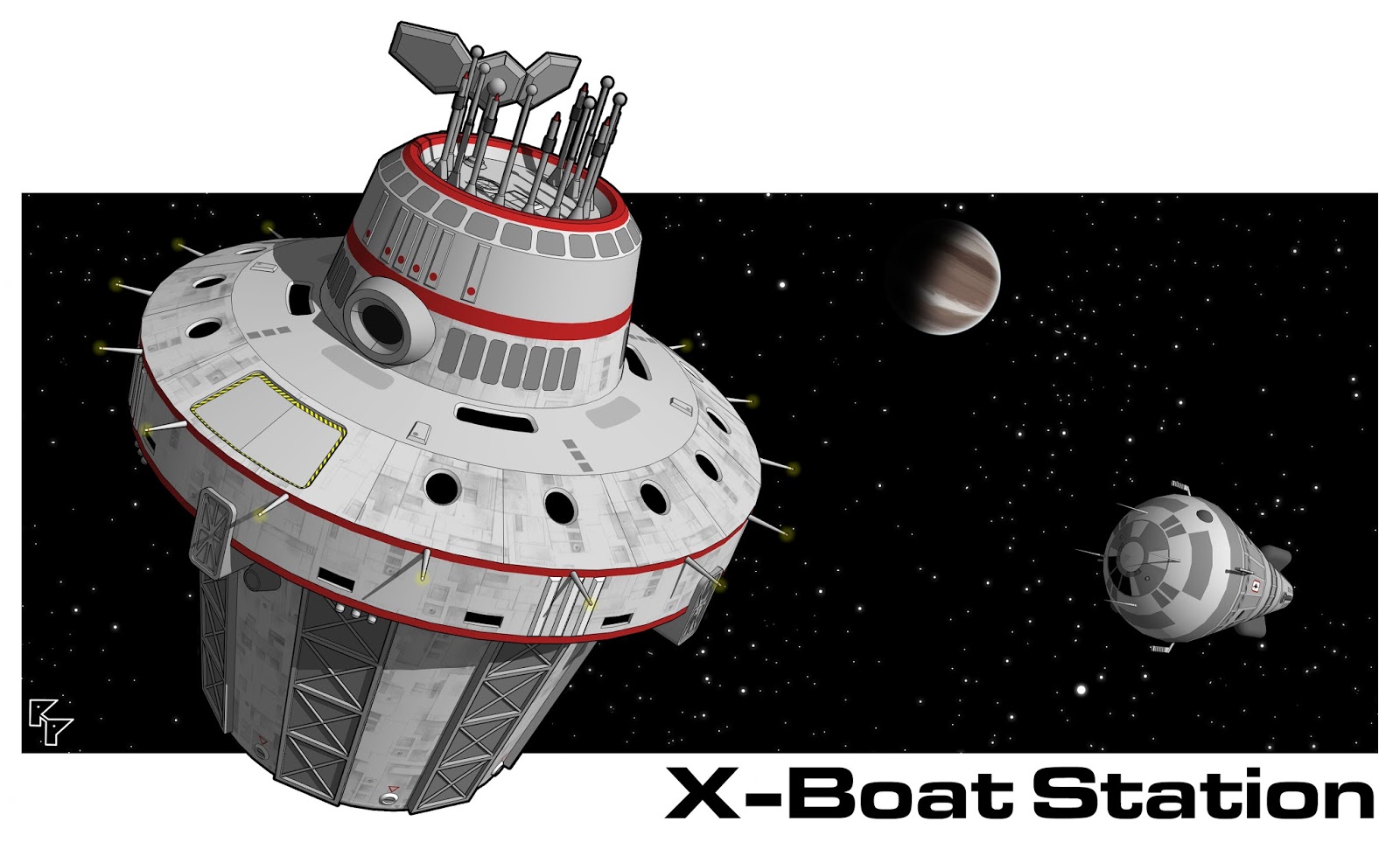 Yet Another Traveller Blog: X is for X-Boat Station