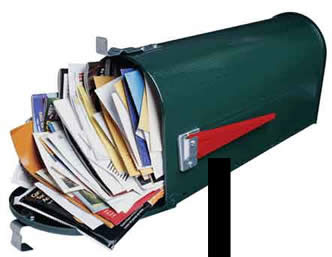 No more space to put more mail! 