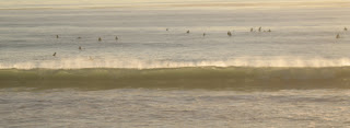 Surfers at Grandview in Leucadia