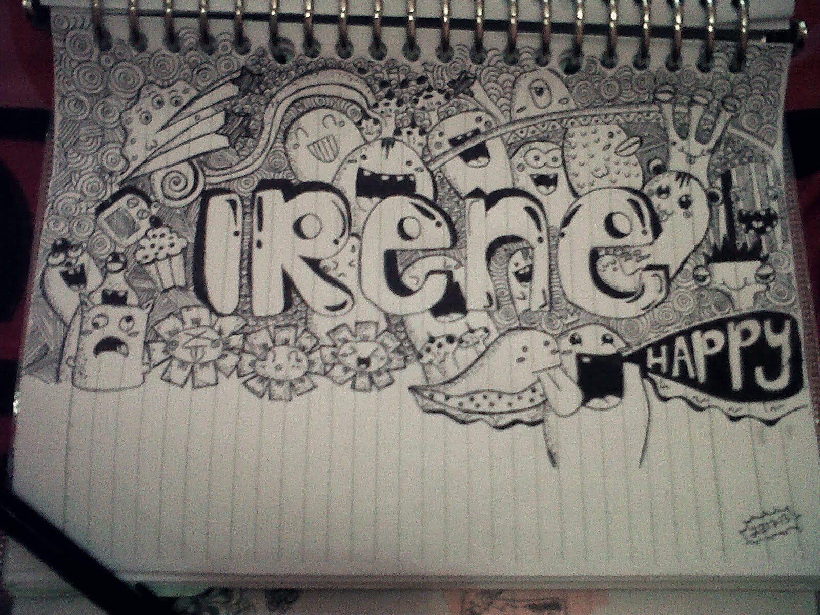 Gambar Doodle Korea Medsos Kini