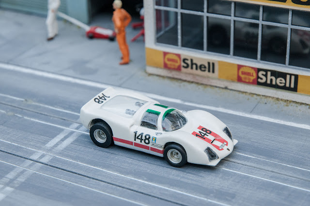 Porsche 906 Carrera 6 Targa Florio 1966 Slot Car h0