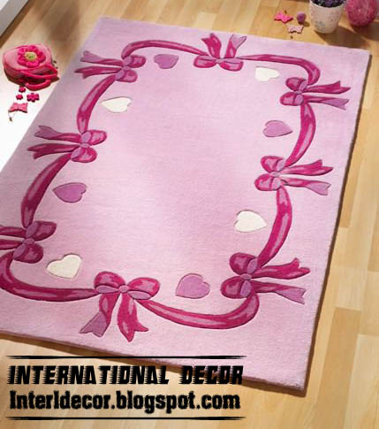 Modern Carpets models, colors for Kids & Girls room