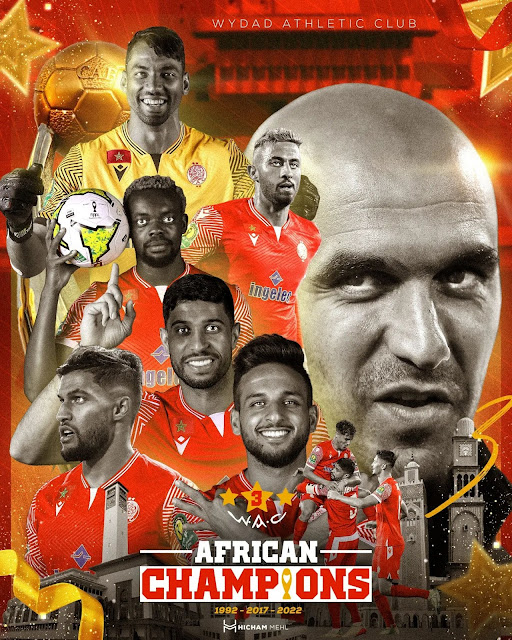 الوداد البيضاوي يتوّج بلقب دوري أبطال أفريقيا على حساب الأهلي