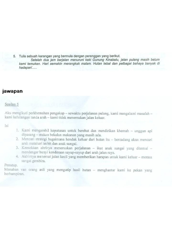 Bahasa Melayu Tingkatan 2: Kertas Bahasa Melayu 2 , PPT 2012