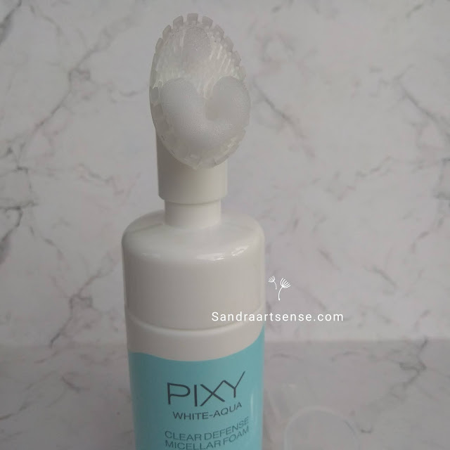 Review Pixy White Aqua Clear Defense Micellar Foam