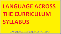 lac syllabus for b.ed