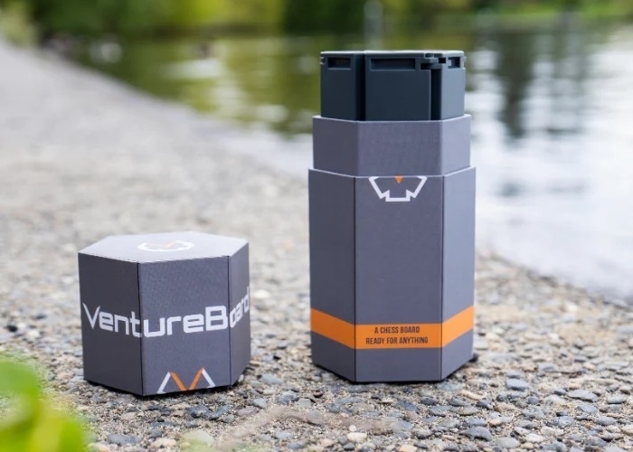 Ventureboard Portable Chess Set Allows You To Continue Playing Non-stop