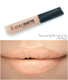 Rimmel London | Stay Matte Liquid Lip Colour in "705 Stripped": Review and Swatches
