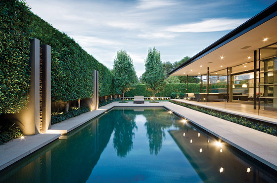 architecture landscape Modern Pool Design | 560 x 371