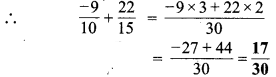 Solutions Class 7 गणित Chapter-9 (परिमेय संख्याएँ)