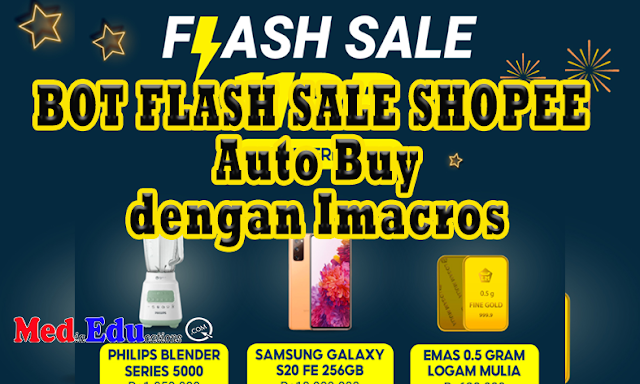 BOT flash sale shopee