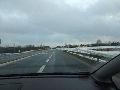 Cloudy skies of Poland