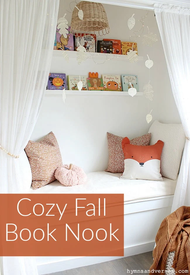 cozy book nook