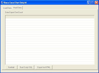 Load/Import Data Excel dengan Delphi