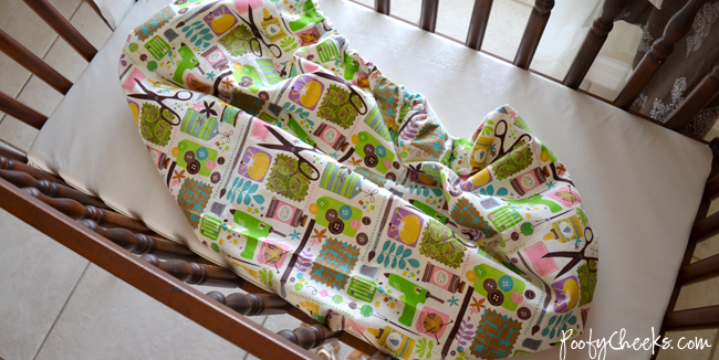 Fitted Crib Sheet Sewing Tutorial
