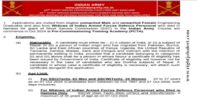 381 SSC Electrical,Electronics,CSE,Civil,Mechanical and Misc Engineering Job Vacancies in Indian Army