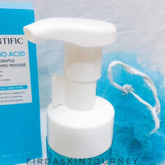 skintific cleansing mousse