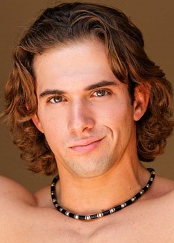 sexy long curly hairstyle for men 2010
