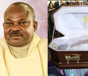 Photos from the Vigil mass for Rev Fr Offu killed by suspected herdsmen