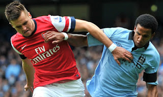 Prediksi  Pertandingan  Manchester City vs Arsenal 13 Januari 2013