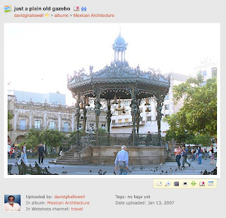 Kiosko de la plaza de armas de Guadalajara