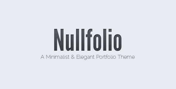 Nullfolio - Portfolio Creative