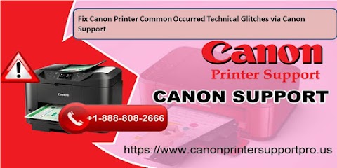 Fix Canon Printer Common Occurred Technical Glitches via Canon Support