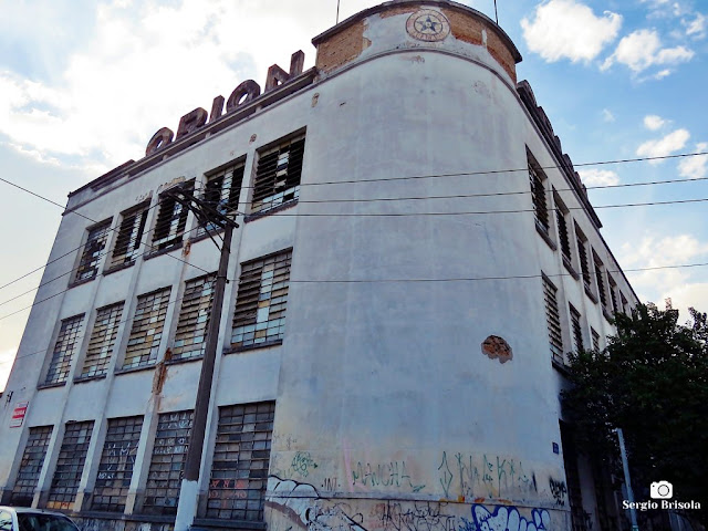 Fachada da antiga Fabrica Orion SA - Brás - São Paulo