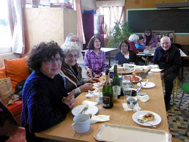 Gathering at a community library.  Indre et Loire, France. Photographed by Susan Walter. Tour the Loire Valley with a classic car and a private guide.