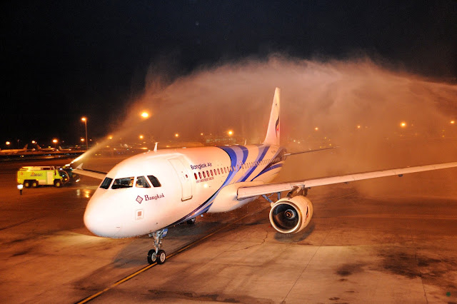 Bangkok Airways Airbus 319 Koh Samui