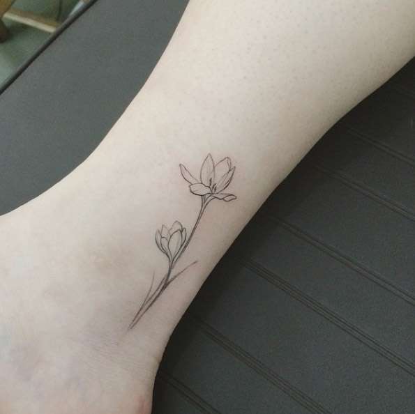 Este minimalista projeto do tornozelo