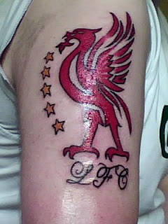 Club Liverpool  Picture Tattoo  